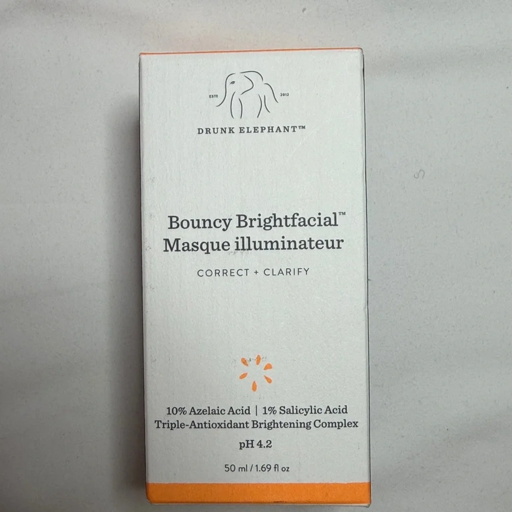 Drunk Elephant‎ Bouncy Brightfacial Brightening Mask with 10% Azelaic Acid +